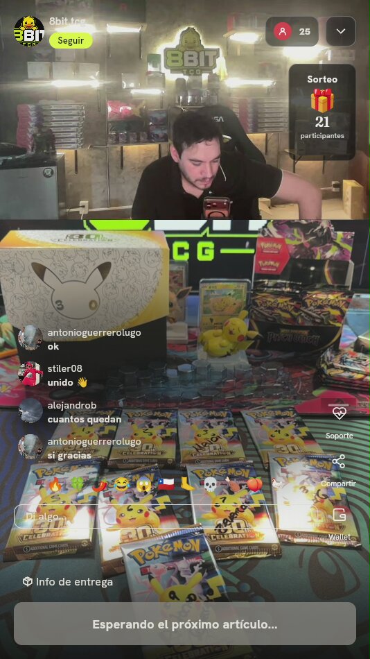 Lote Sobres Pokémon TCG Celebrations