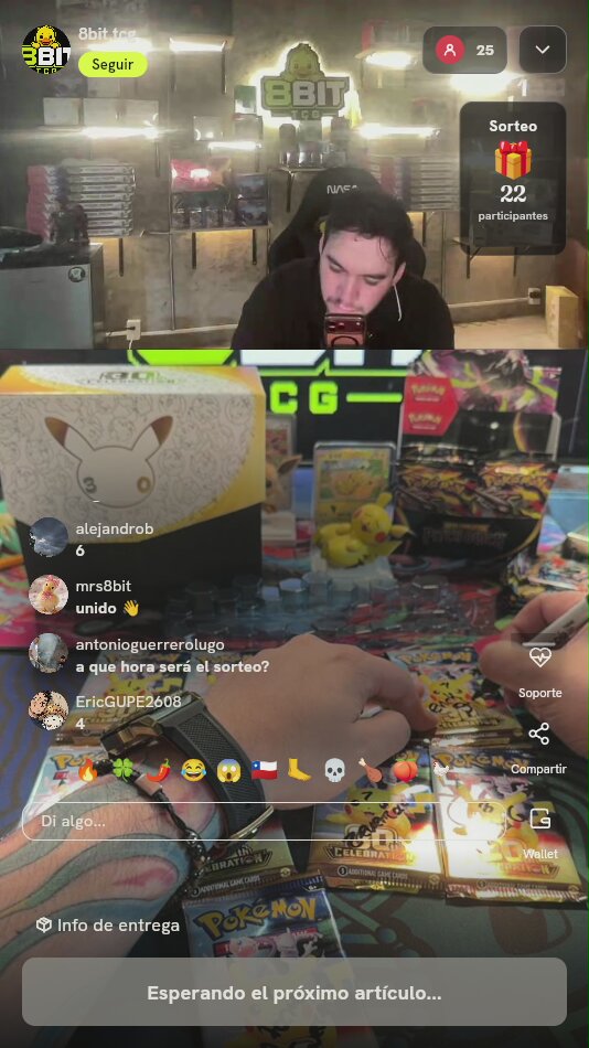 Lote Sobres Pokémon TCG Celebrations