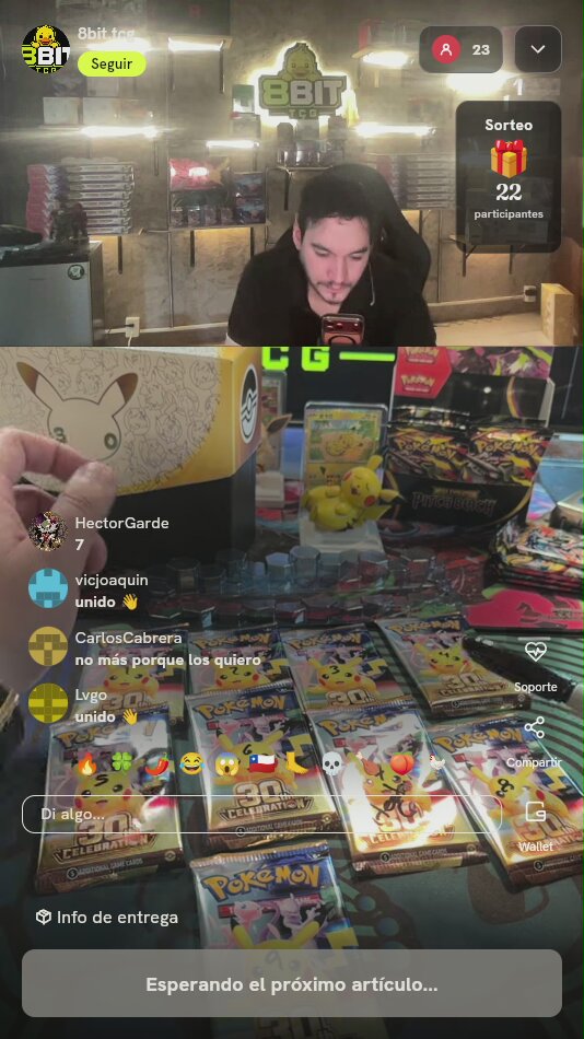 Lote de Sobres Pokémon TCG