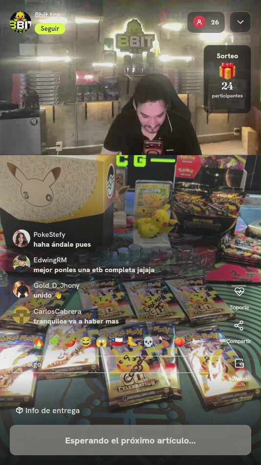 Lote Sobres Pokemon Celebrations