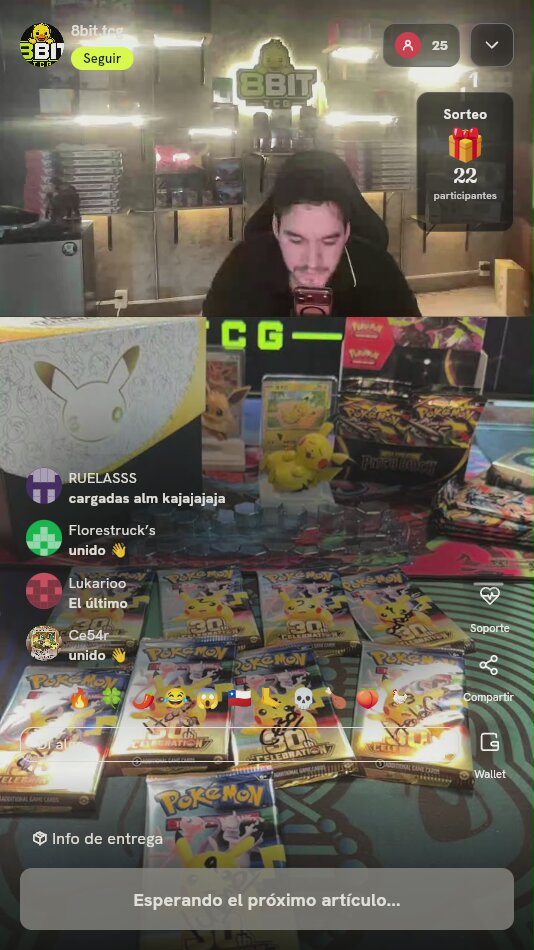 Lote Sobres Pokémon TCG Celebrations