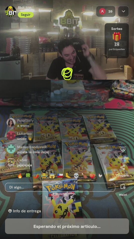 Lote Sobres Pokémon TCG Celebrations