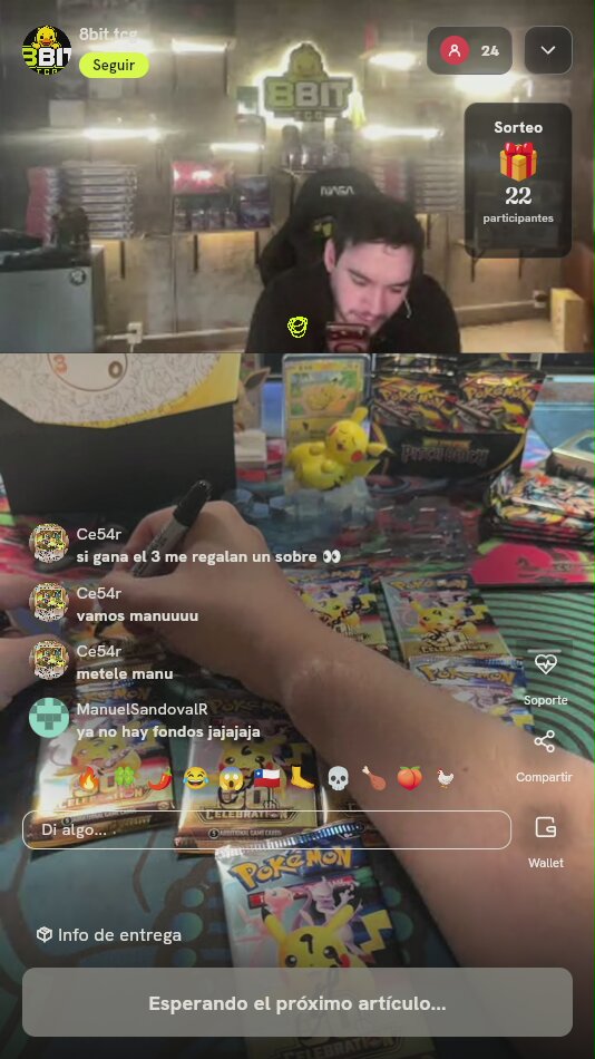 Lote Sobres Pokémon TCG Celebrations