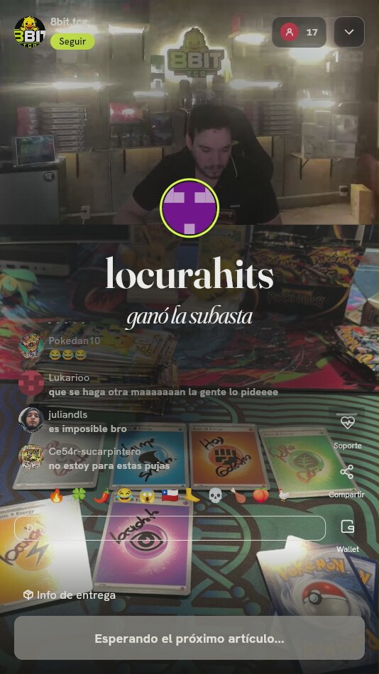 Lote Cartas Pokémon Energía Firmadas