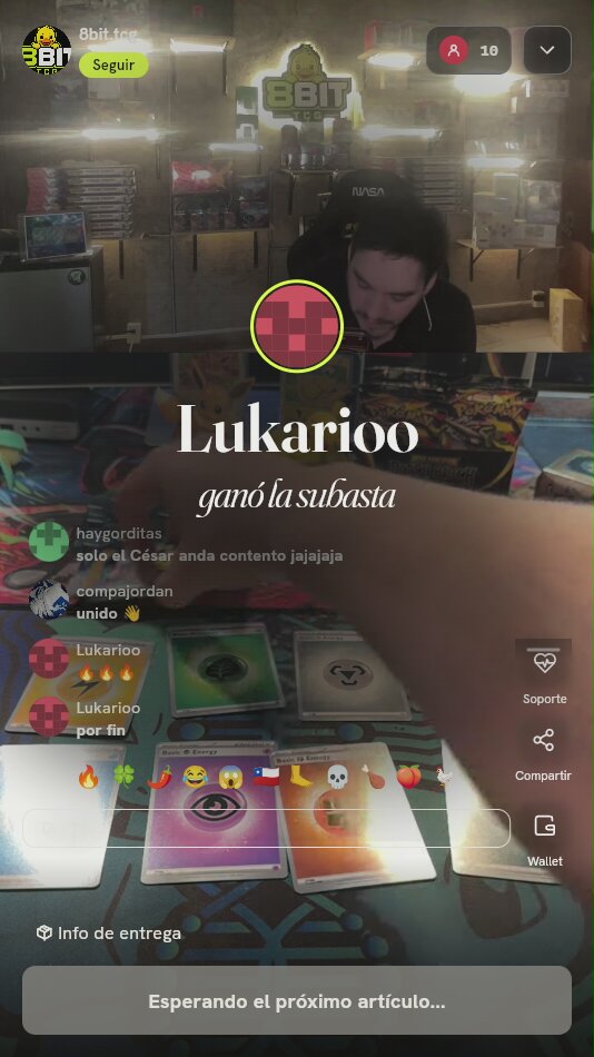 Lote Cartas Energía Pokémon Holográficas
