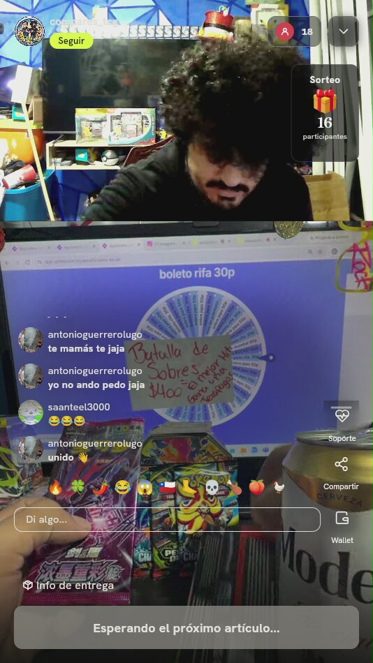 Sobre de Cartas Pokémon