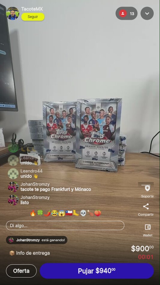Artículo vendido