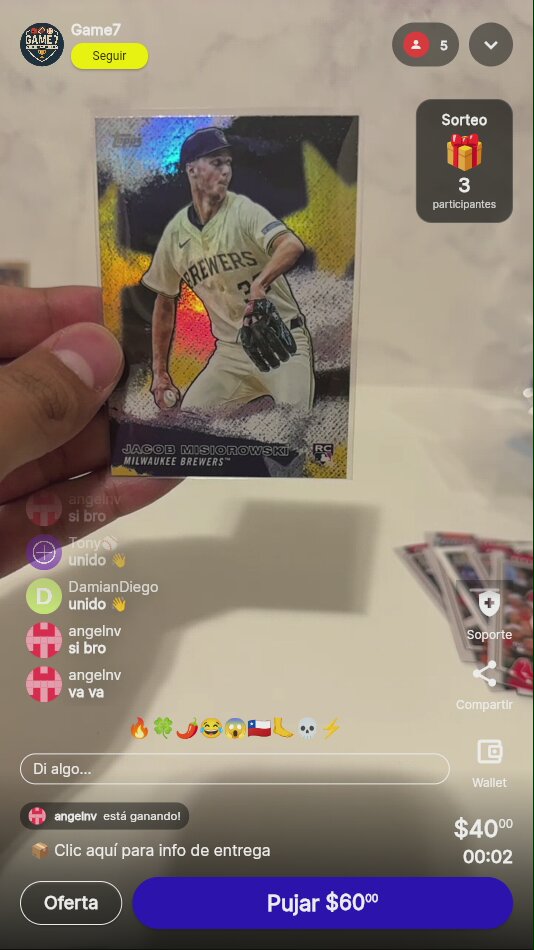 Carta Jacob Misiorowski Rookie 2026