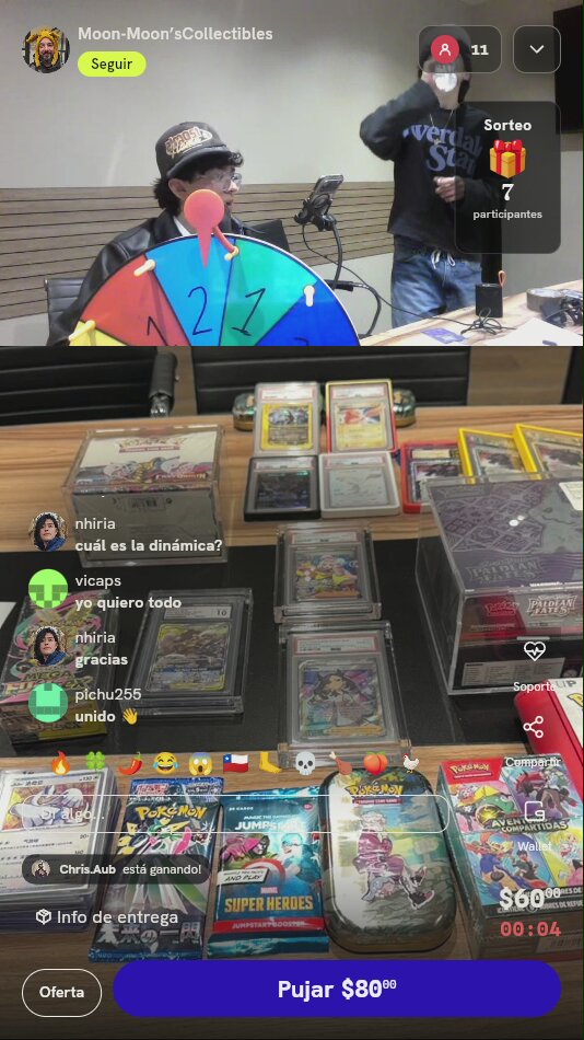Giro de ruleta de Pokémon
