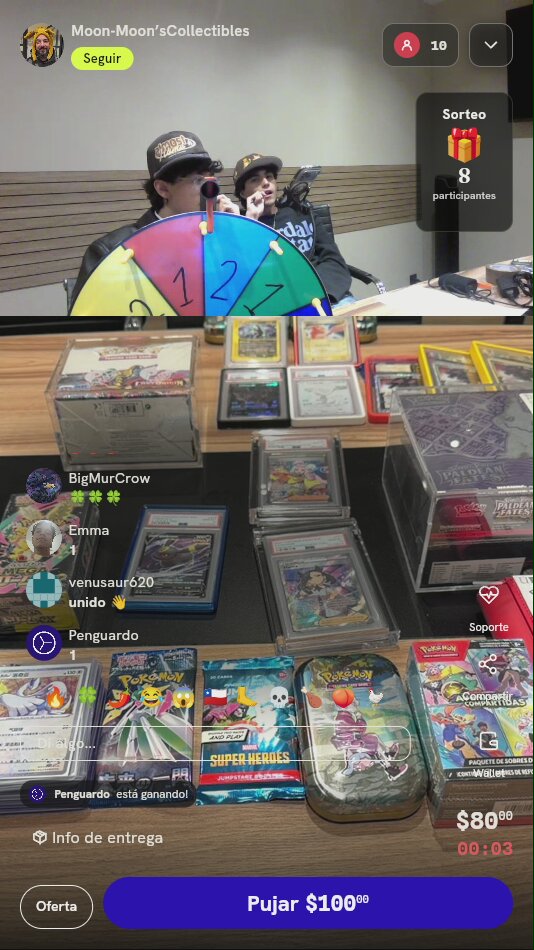 Sobres y coleccionables TCG