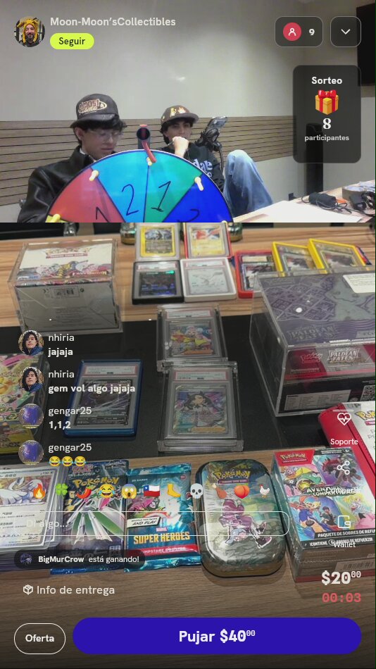 Giro de Ruleta Pokémon TCG