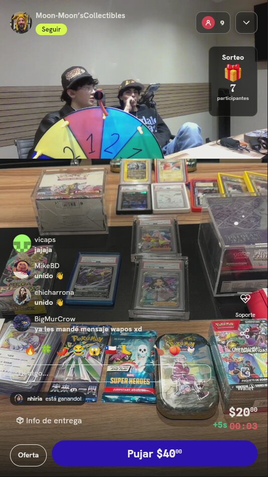 Giro de ruleta de Pokémon