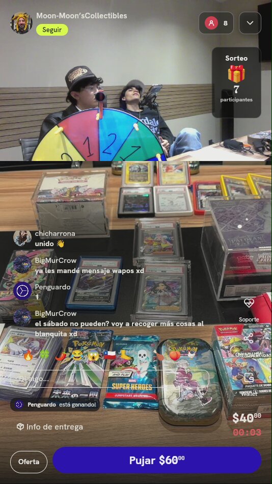 Sobres y coleccionables Pokémon y Magic