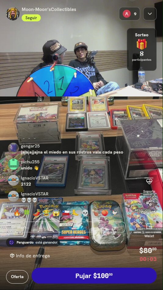 Giro de ruleta de Pokémon