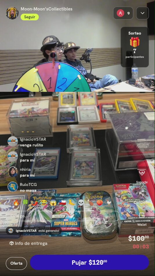 Giro de ruleta de Pokémon TCG