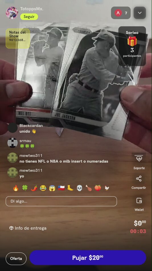 Carta Mel Ott Panini Prizm