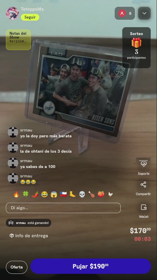 Carta Topps 2026 Risen Sons Dodgers