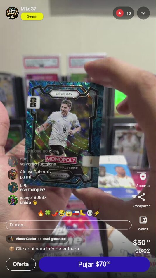 Fede Valverde Monopoly Prizm 2026
