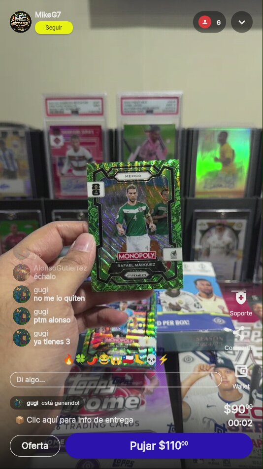 Rafael Márquez Monopoly Prizm Green