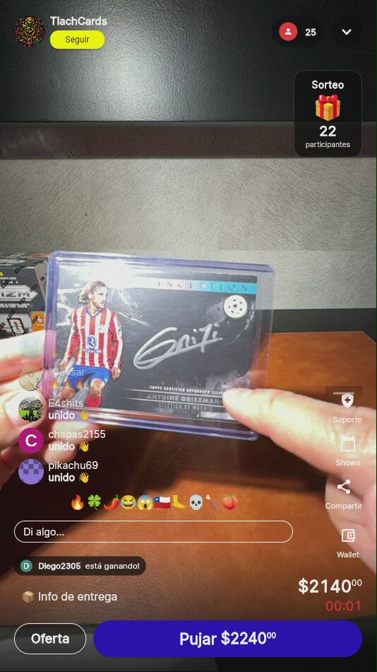 Artículo vendido