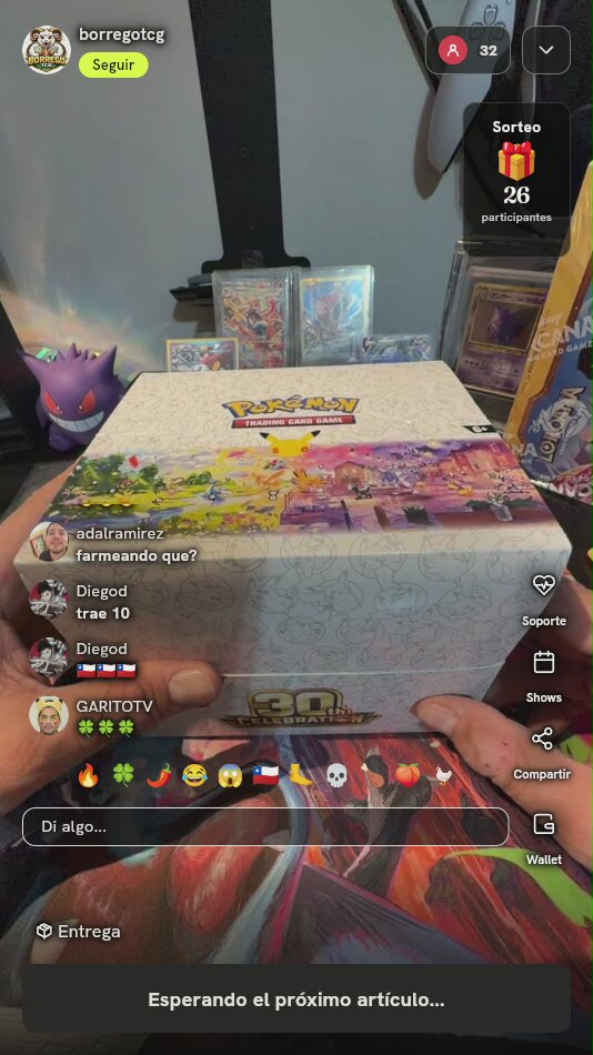 Caja Pokémon 30th Celebration