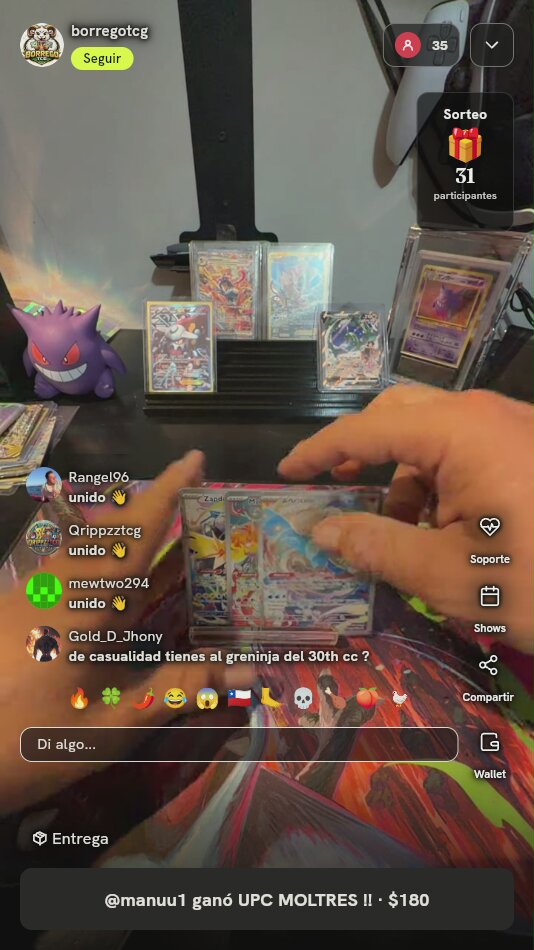 Cartas Galarian Articuno Zapdos Moltres