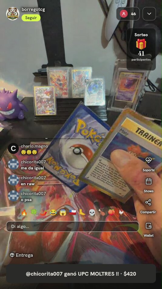Lote Cartas Erika's Jigglypuff y Misty