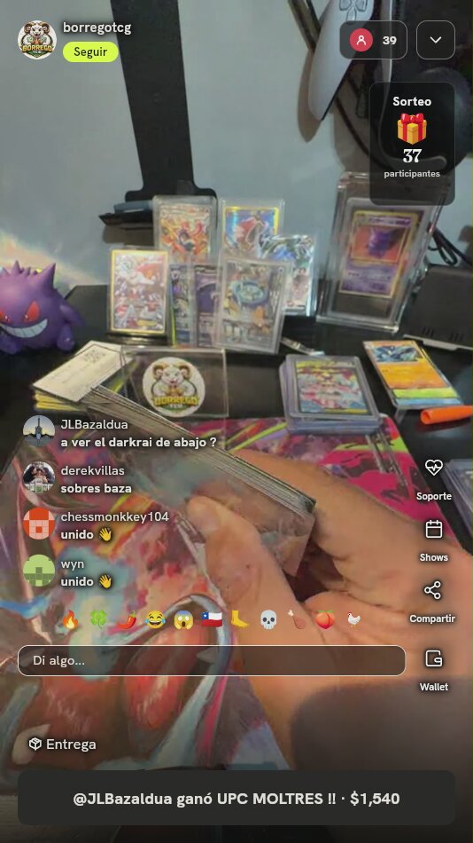 Lote Cartas Pokémon Variadas