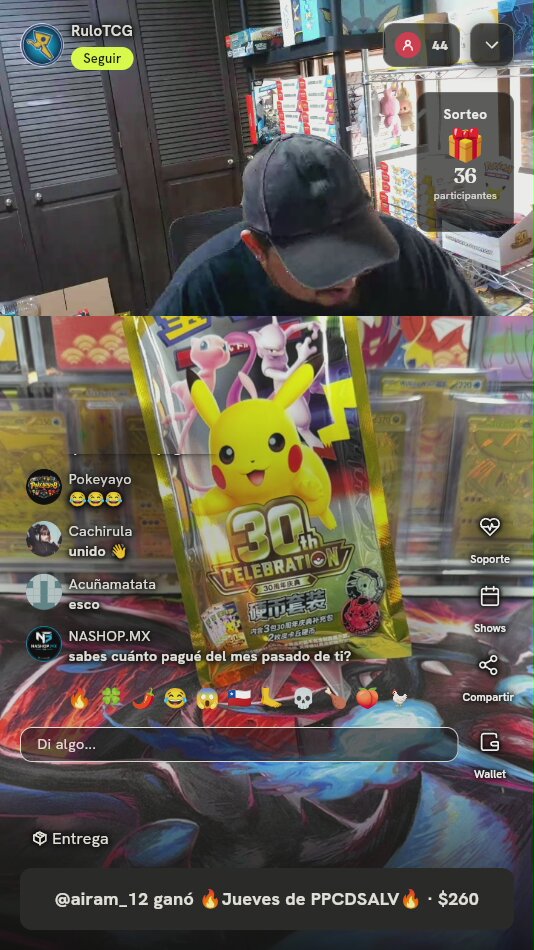 Sobre Pokémon 30th Celebration Chino