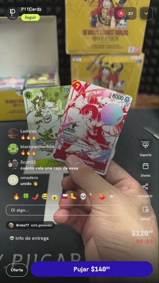 Cartas One Piece TCG Edward Newgate