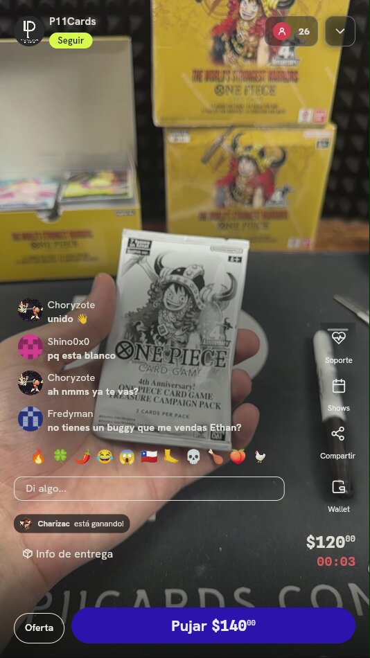 Sobre One Piece 4th Anniversary Pack