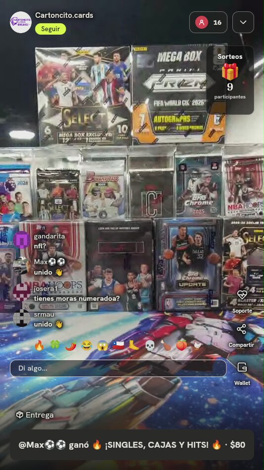 Lote Cartas Panini Prizm México