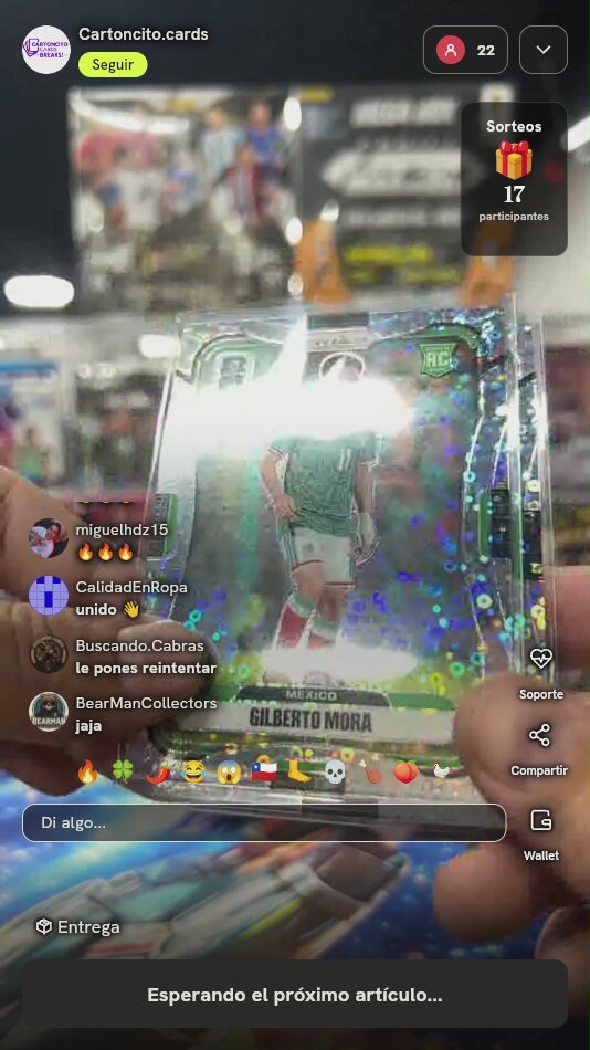 Lote Cartas Panini Prizm México RC