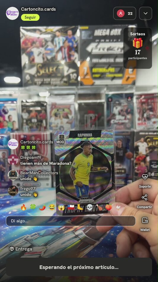 2026 Panini Prizm Raphinha Trophy Hunting