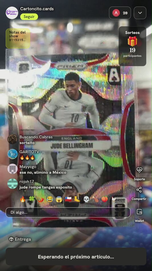 Panini Prizm Jude Bellingham England