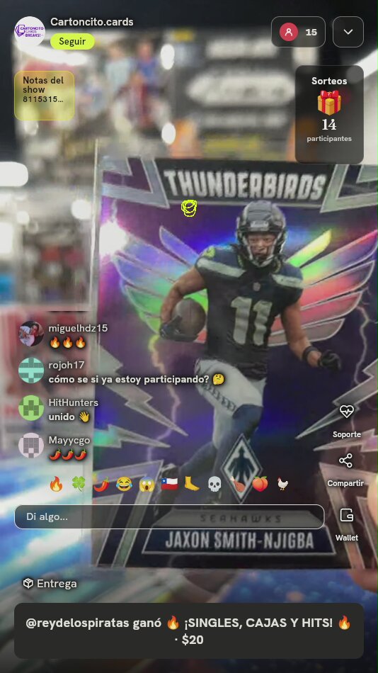 Panini Phoenix Jaxon Smith-Njigba Thunderbirds