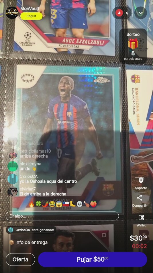 Artículo vendido