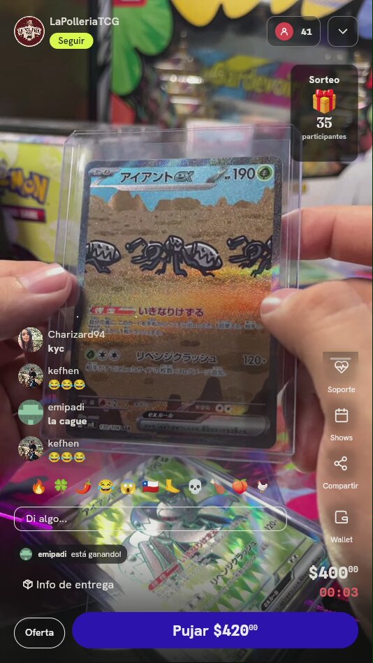 Carta Durant ex SAR Pokémon TCG