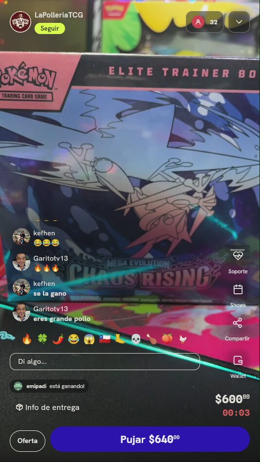 Pokémon Chaos Rising Elite Trainer Box
