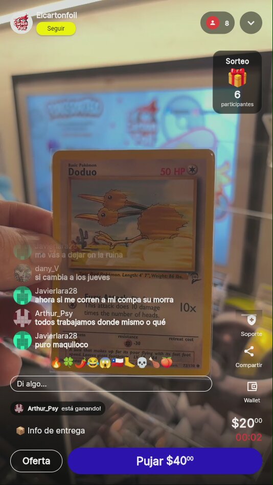 Artículo vendido