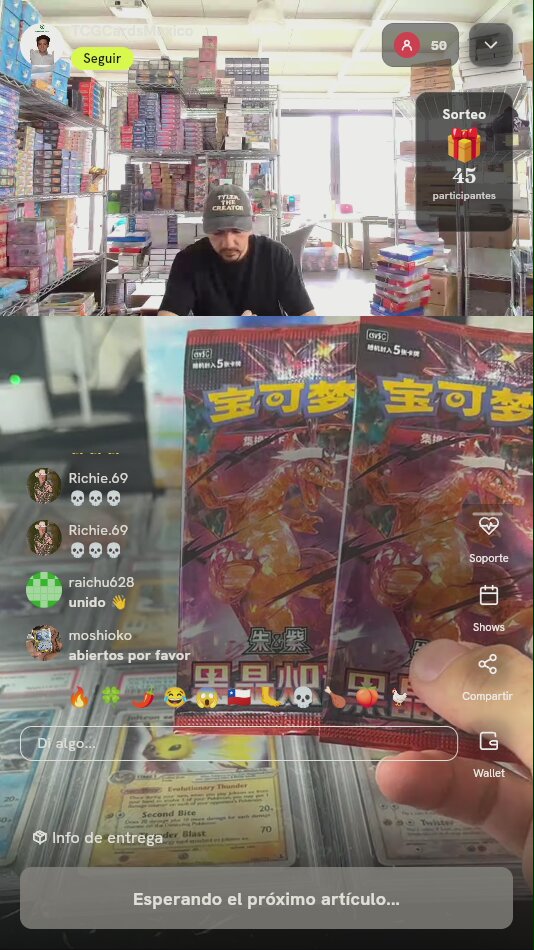2 Sobres Pokémon TCG Obsidian Flames