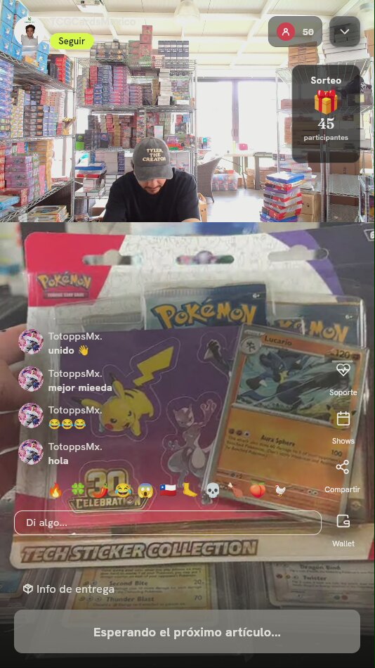 Colección Tech Sticker Lucario Pokémon