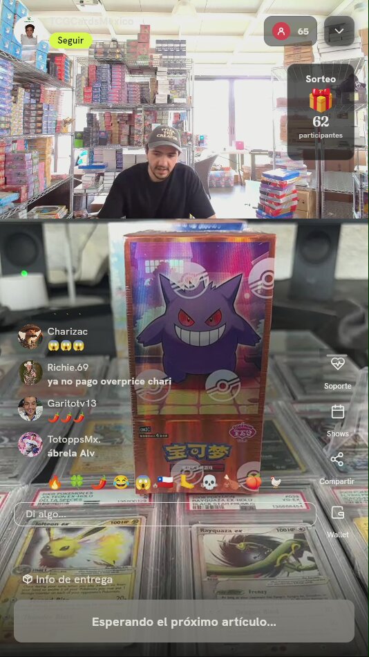 Booster Box Pokémon Gem Pack Vol. 3 Gengar
