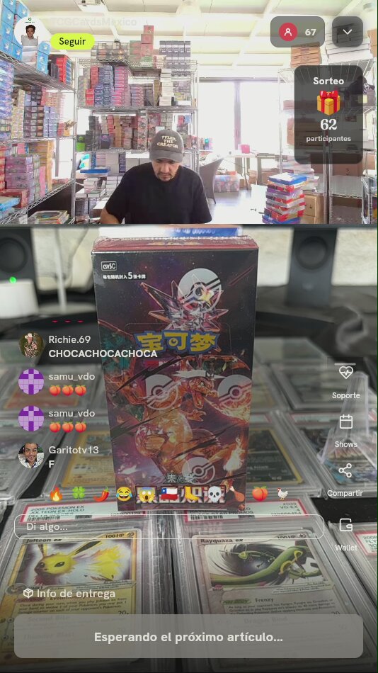 Booster Box Pokémon Chino CSV5C