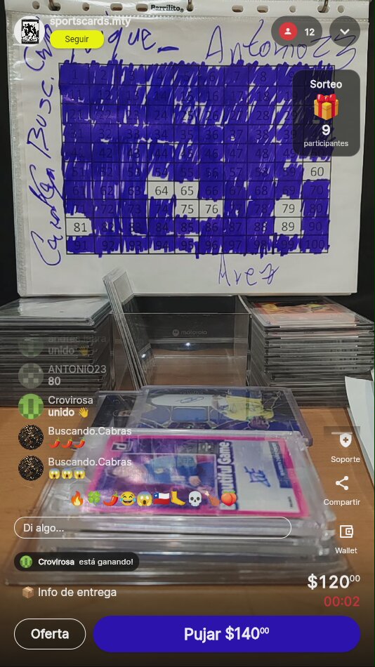 Artículo vendido