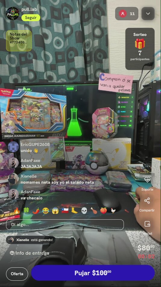 Experiencia de apertura Pokémon TCG