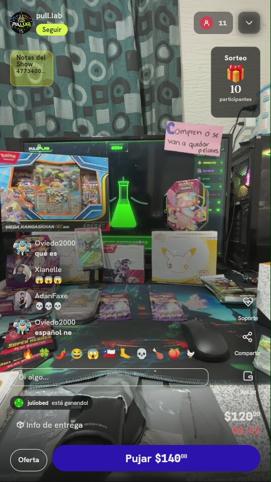 Experimento Pokémon TCG en Español