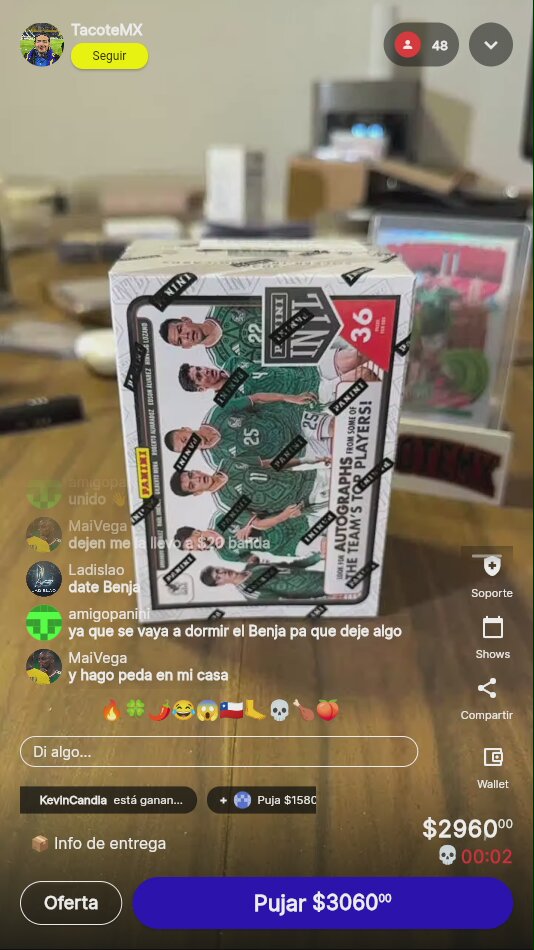 Artículo vendido