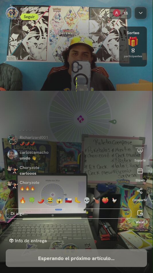 Giro de Ruleta Misteriosa Pokémon