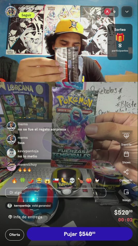 Sobre Pokémon Fuerzas Temporales